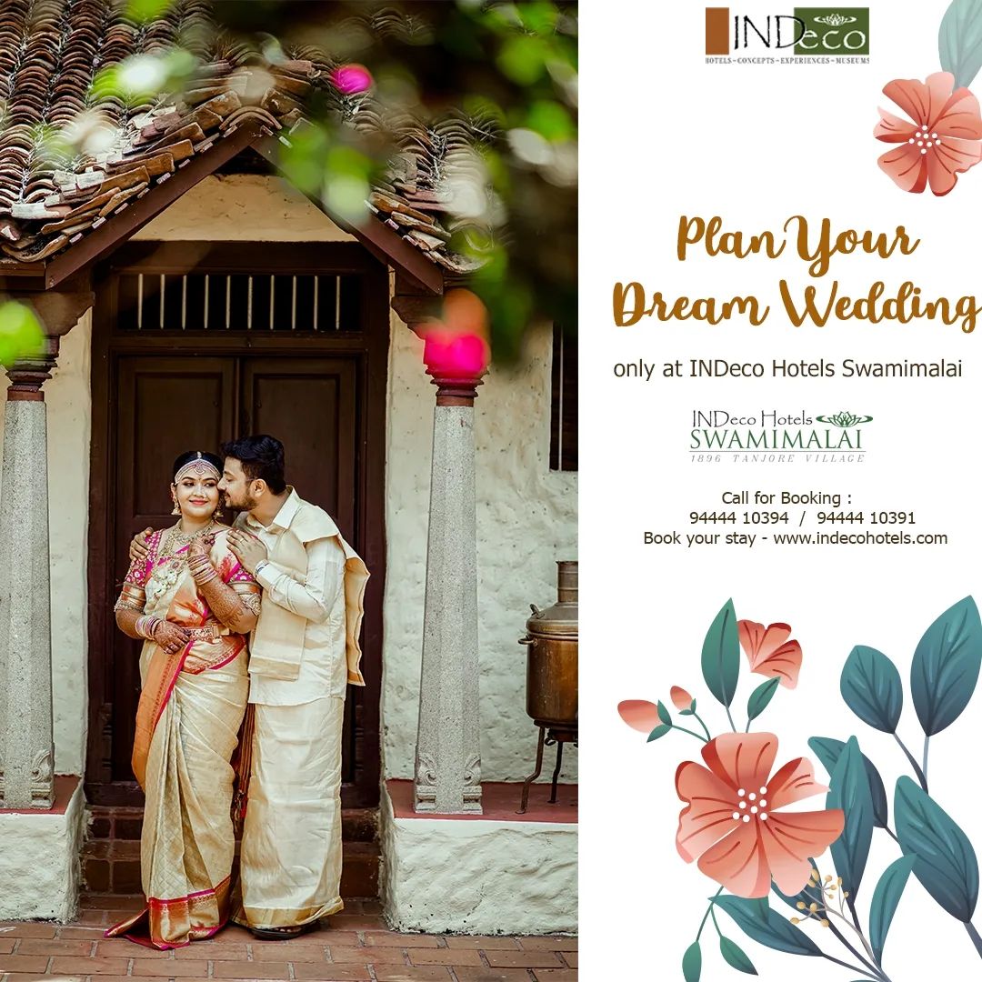 INDeco Hotels social media poster design
