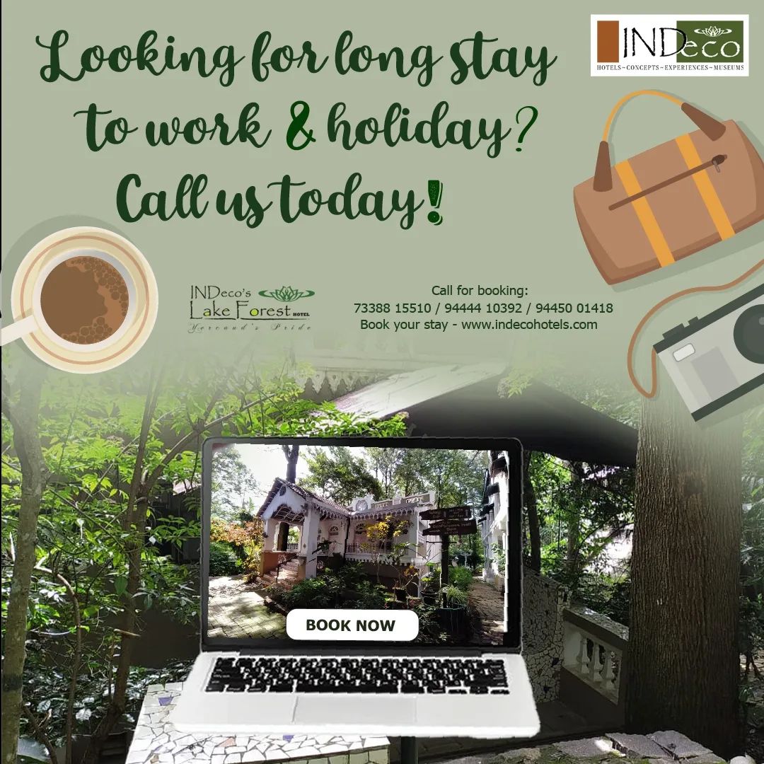 INDeco Hotels social media poster design